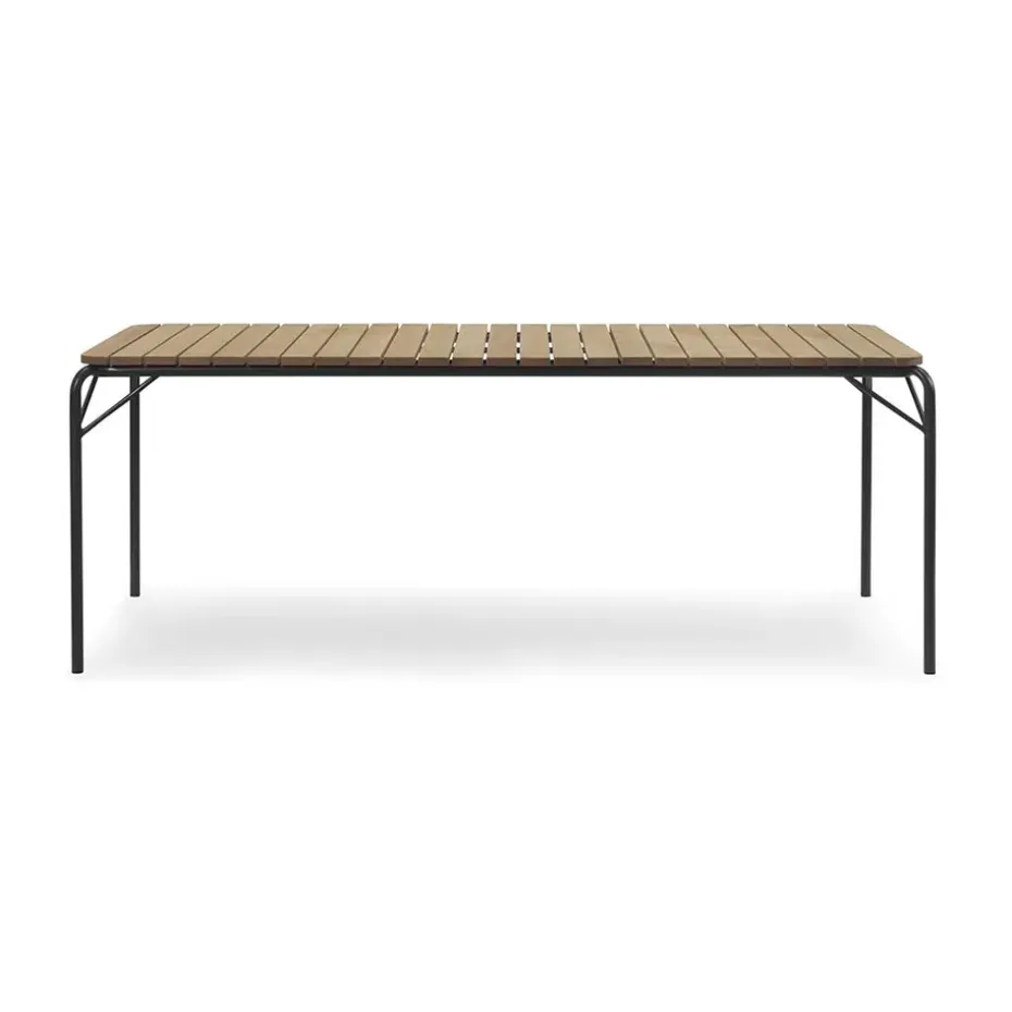 Mesa Vig Robinia 90x200 cm, Black