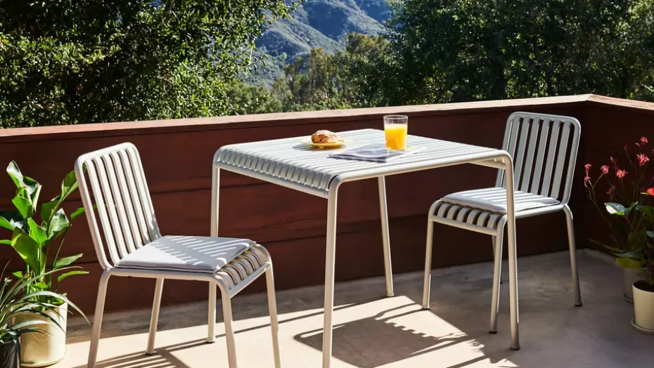 Mesa 82,5x90 cm Palissade, Sky grey