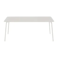 Mesa YUA dining table 180x90 cm, Silk grey