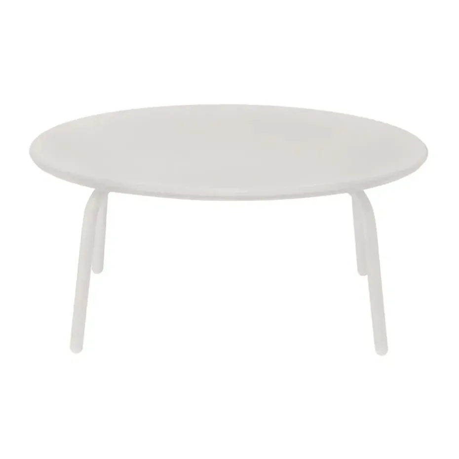 Mesa YUA lounge Ø80 cm, Silk grey