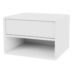 Mesilla de noche Dash, New white, incl. suspension