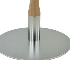 Mesita de café Rod 70x70 cm, Roble blanqueado con acabado mate