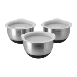 Mini cuencos con tapa premium Nordwik, Pack de 3