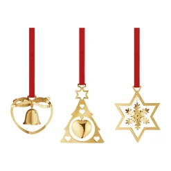 Miniatura móvil 2024, 3-pack, Chapado en oro