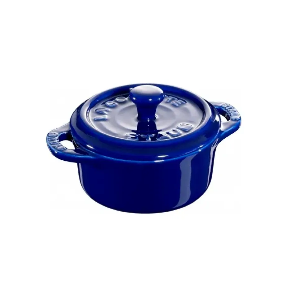 Miniolla Staub redonda 0,2 l, azul