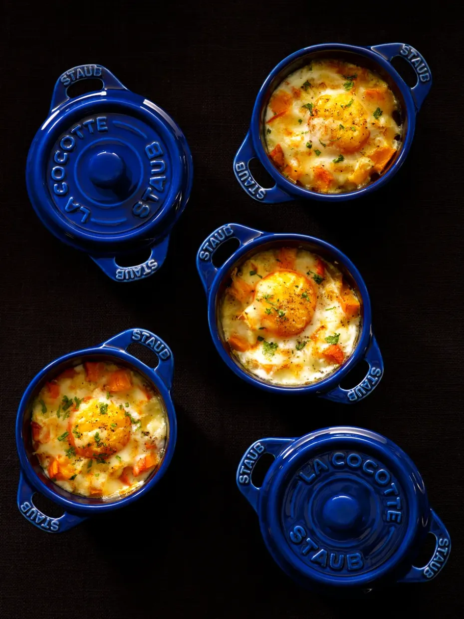 Miniolla Staub redonda 0,2 l, azul