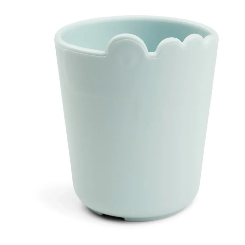 Minivasos Croco kiddish 10 cl, 2-pack, Blue