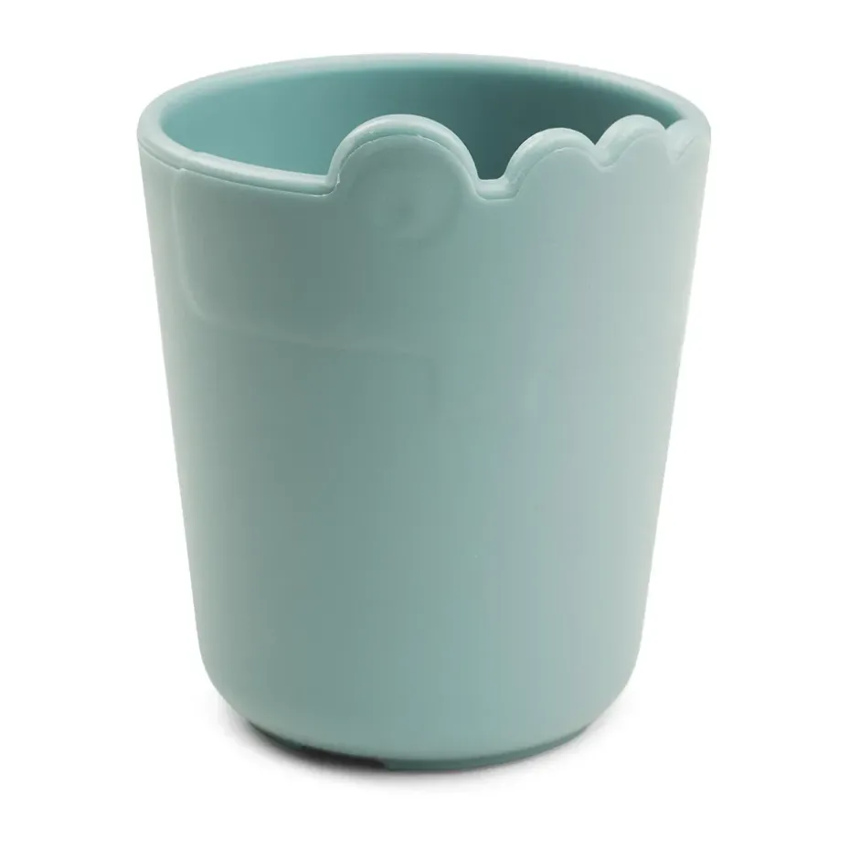 Minivasos Croco kiddish 10 cl, 2-pack, Blue