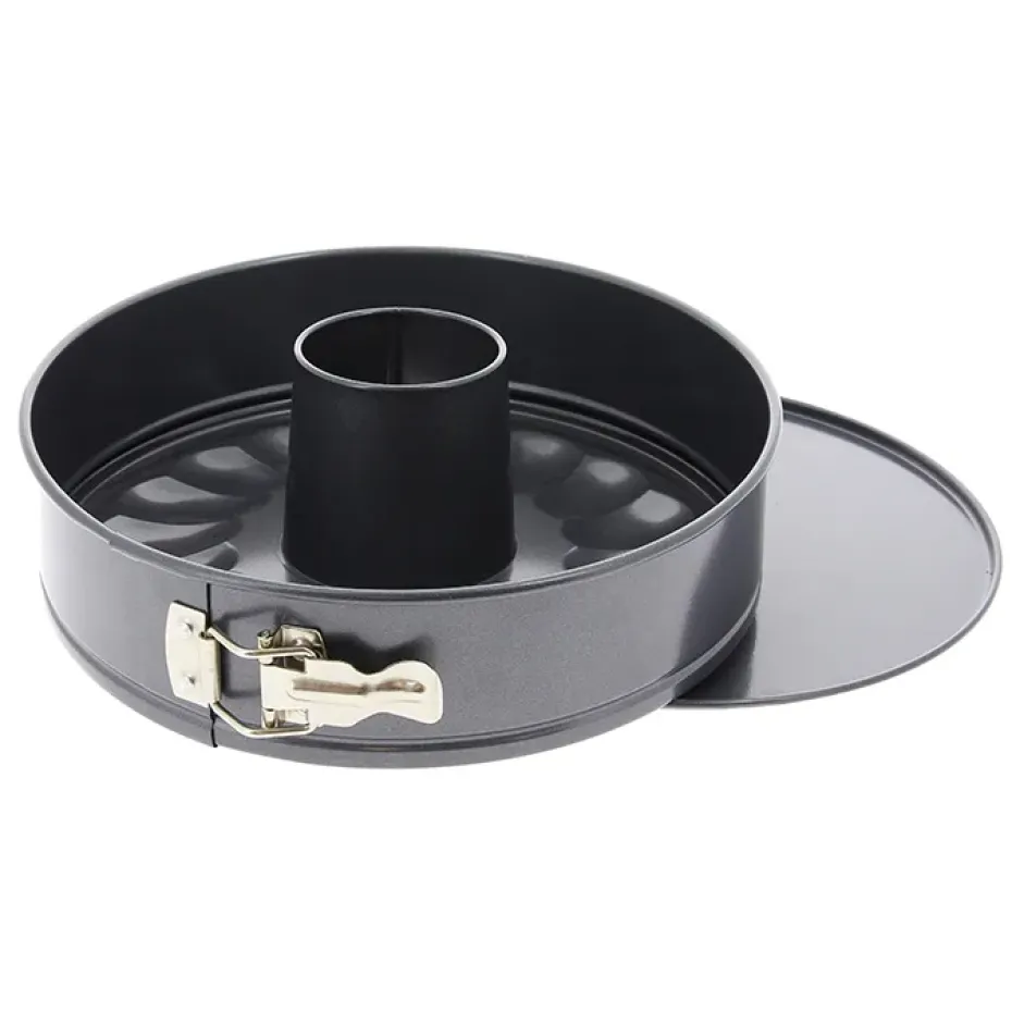 Molde bizochos desmontable con dos bases De Buyer, 26 cm