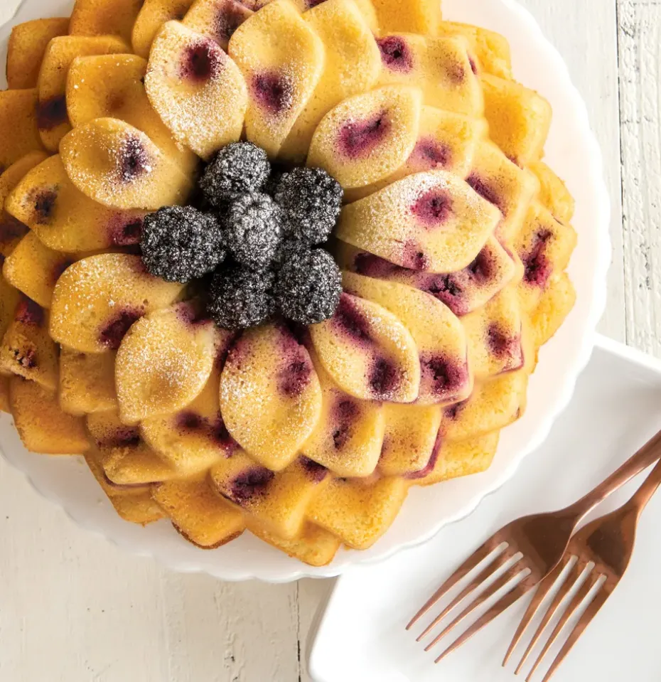 Molde de horno Nordic Ware blossom bundt, 2,4 L