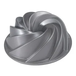 Molde de horno Nordic Ware heritage bundt plata, 2,4 L