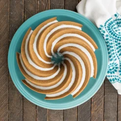 Molde de horno Nordic Ware heritage bundt plata, 2,4 L
