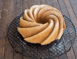 Molde de horno Nordic Ware heritage bundt oro, 2,4 L