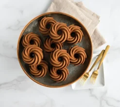 Molde de horno Nordic Ware heritage bundtlette oro, 0,9 L