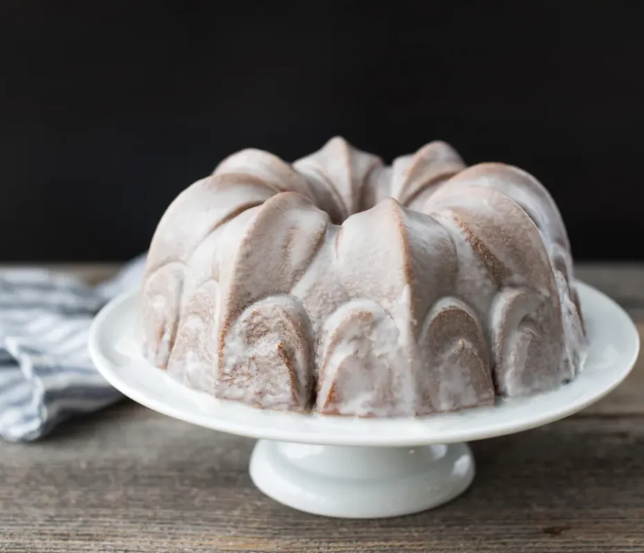 Molde de horno Nordic Ware Fleur De Lis Bundt, 2,4 L