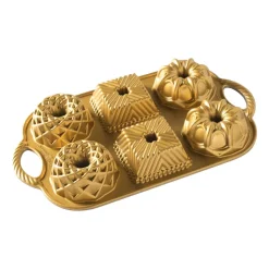 Molde de horno Nordic Ware geo bundtlette, 0,8 L