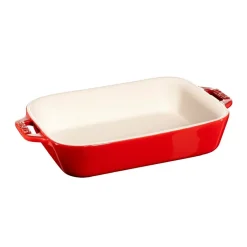 Molde de horno Staub rectangular 20 x 16 cm, rojo