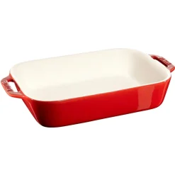 Molde de horno Staub rectangular 27 x 20 cm, rojo
