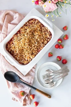 Molde de horno Staub rectangular 34 x 24 cm, blanco
