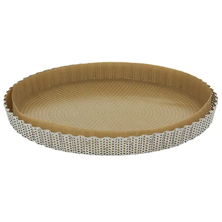 Molde de tarta con fondo extraíble De Buyer, Ø28 cm