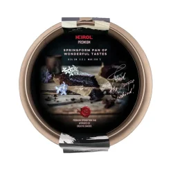 Molde desmontable Heirol color champagne, Ø24 cm