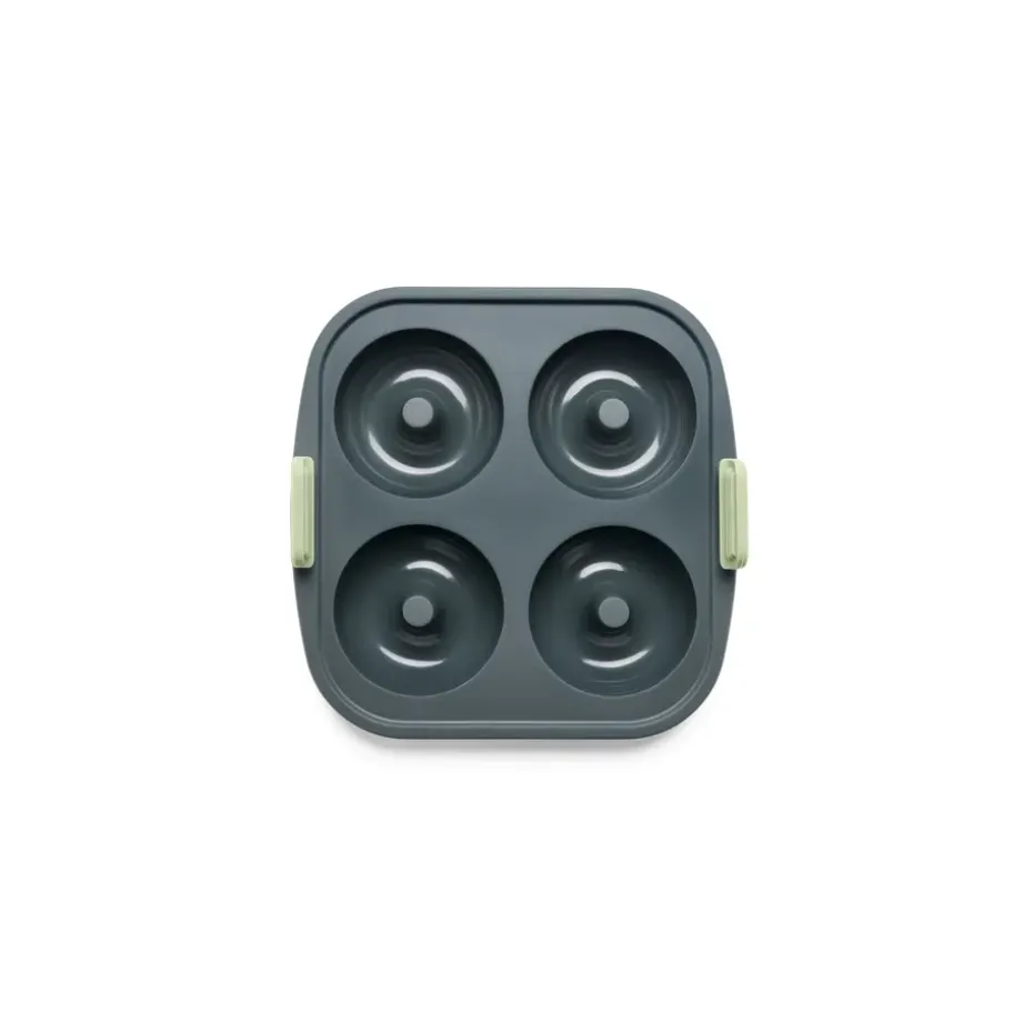 Molde para donuts para Air fryer Lékué, 4 uds., Gris