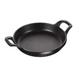 Molde para horno de hierro fundido Staub redondo Ø20 cm, Negro