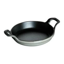 Molde para horno de hierro fundido Staub redondo Ø12 cm, Gris grafito