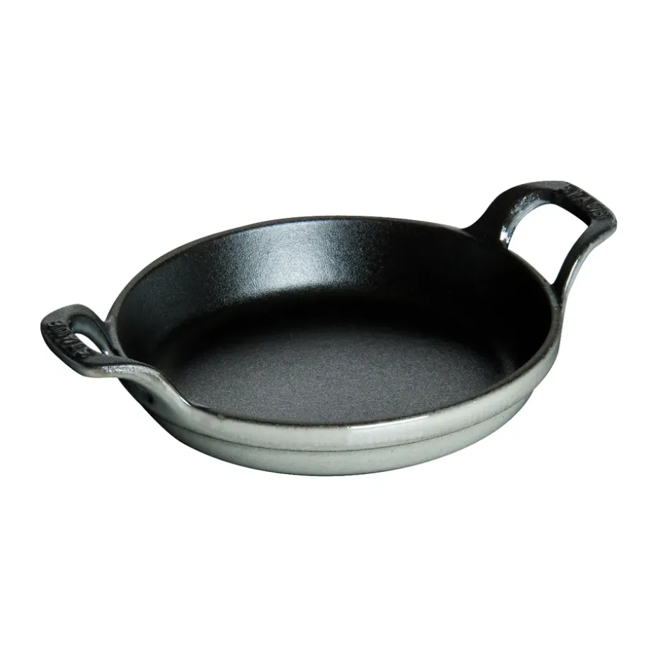 Molde para horno de hierro fundido Staub redondo Ø12 cm, Gris grafito