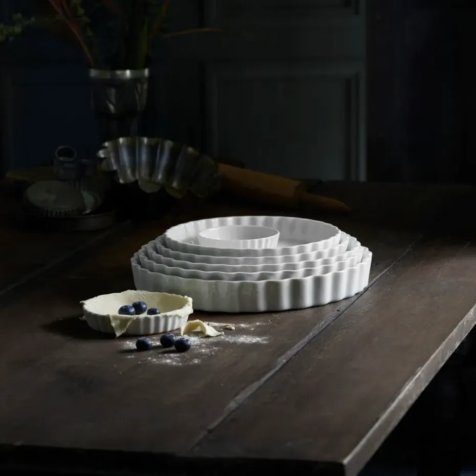 Molde para tarta Pillivuyt redondo blanco, Ø 29 cm