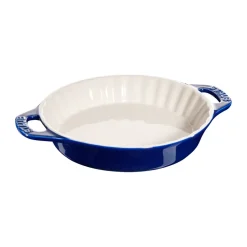 Molde para tartas Staub Ceramic Ø24 cm, Azul oscuro