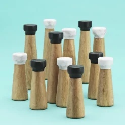 Molinillo de pimienta Craft roble-mármol negro, grande