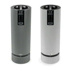 Molinillo de sal y pimienta Line Z DUO Electric 2 piezas, Aluminium-carbon