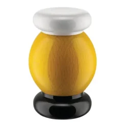 Molinillo de sal y pimienta Twergi 11 cm, Amarillo
