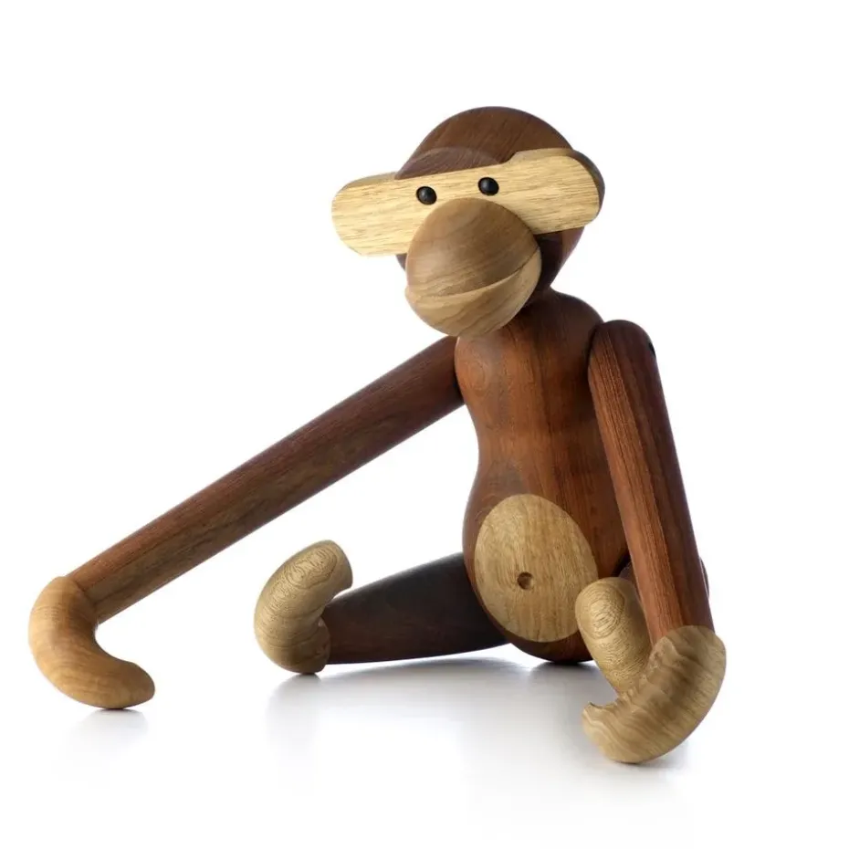 Mono de madera grande, Teca-madera de limba