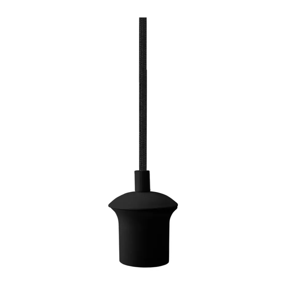 Montura redondeada para lámpara Globen Lighting 120 cm, Negro