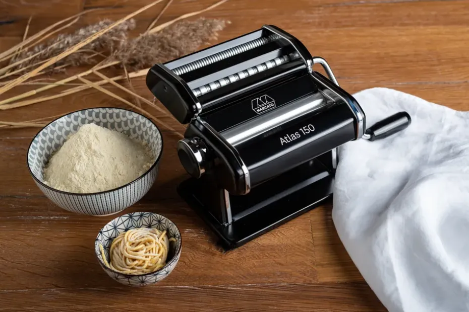Máquina de pasta Marcato Atlas 150 Design, negro