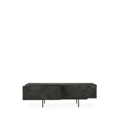 Mueble multimedia Graphic, Black 162 cm