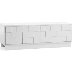 Mueble TV Collect 2010, Zócalo blanco