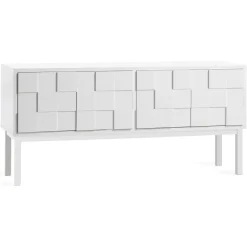 Mueble TV con patas Collect 2010, patas blancas