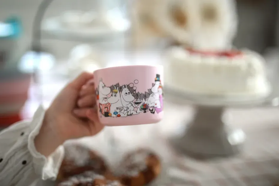 Mumin Lilla My taza 25 cl, Rosa claro