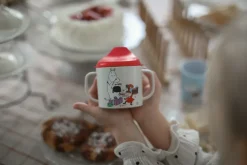 Mumin Lilla My taza con boquilla 20 cl, Rojo