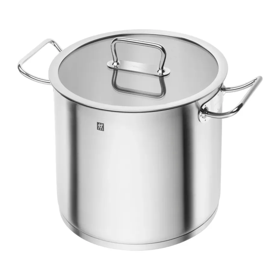 Olla alta Zwilling pro con tapa de vidrio, 13,3 L