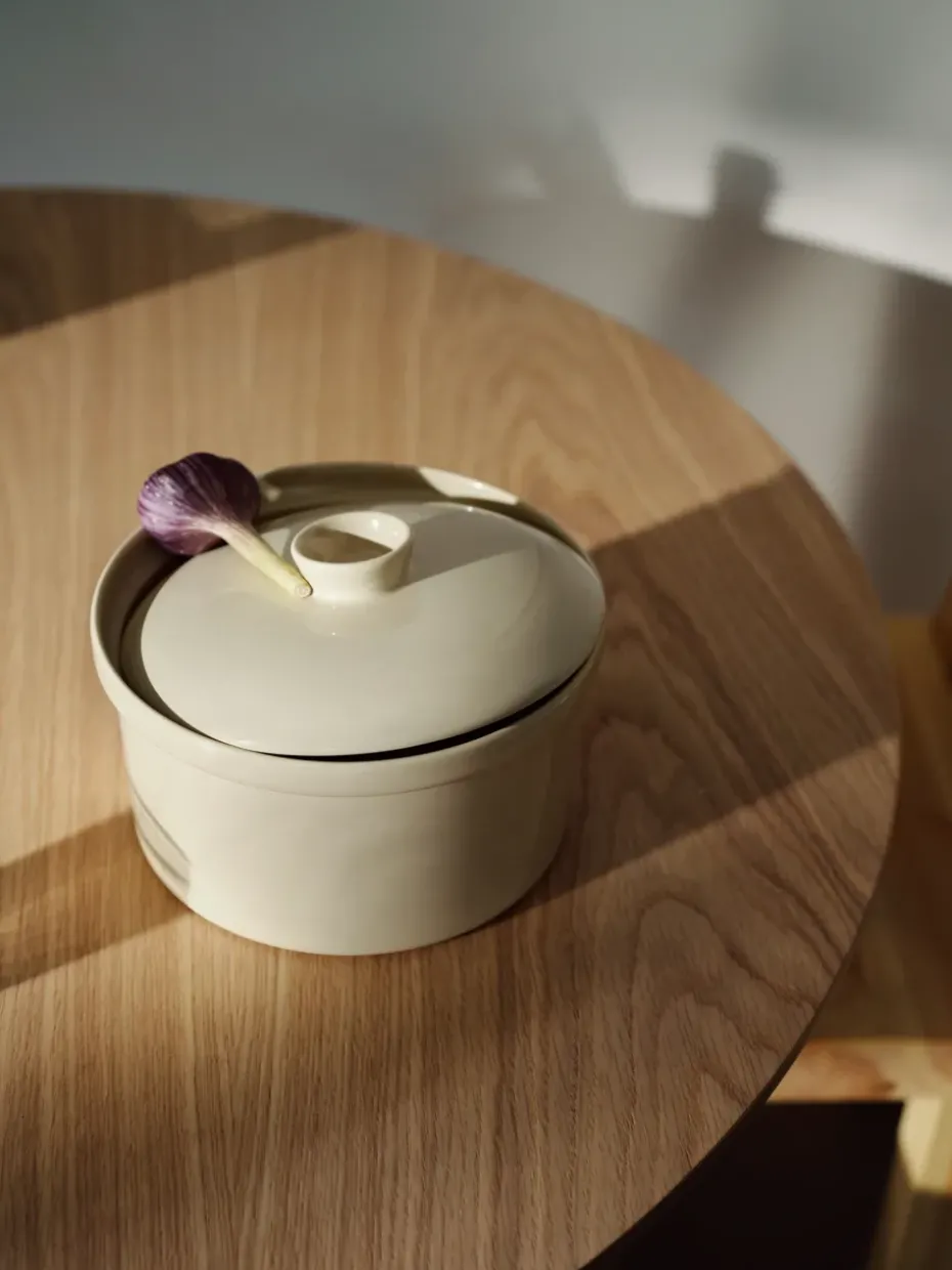 Olla con tapa Teema 2,3 l, Lino