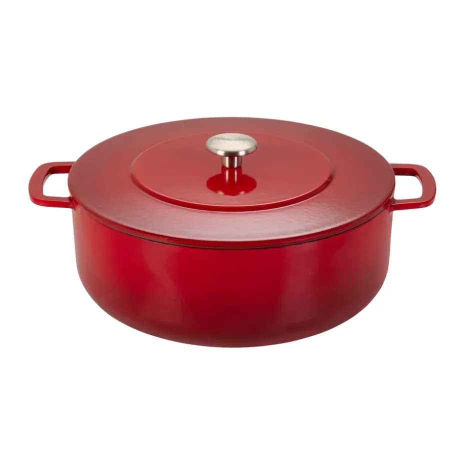 Olla de hierro fundido esmaltada Combekk Enameled Ø28 cm , Cherry