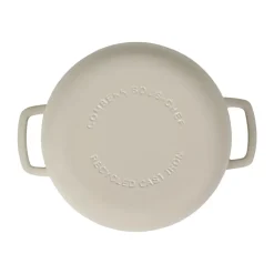 Olla de hierro fundido esmaltada Combekk Enameled Ø24 cm , Pomo sand-gold
