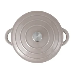 Olla de hierro fundido Nordwik redonda 5 l, Taupe