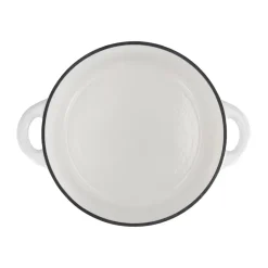 Olla de hierro fundido Nordwik redonda 5 l, Blanco