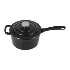 Olla de Hierro Fundido Nordwik 1,9 l, Negro