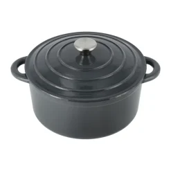 Olla de hierro fundido Nordwik redonda 5 l, Gris